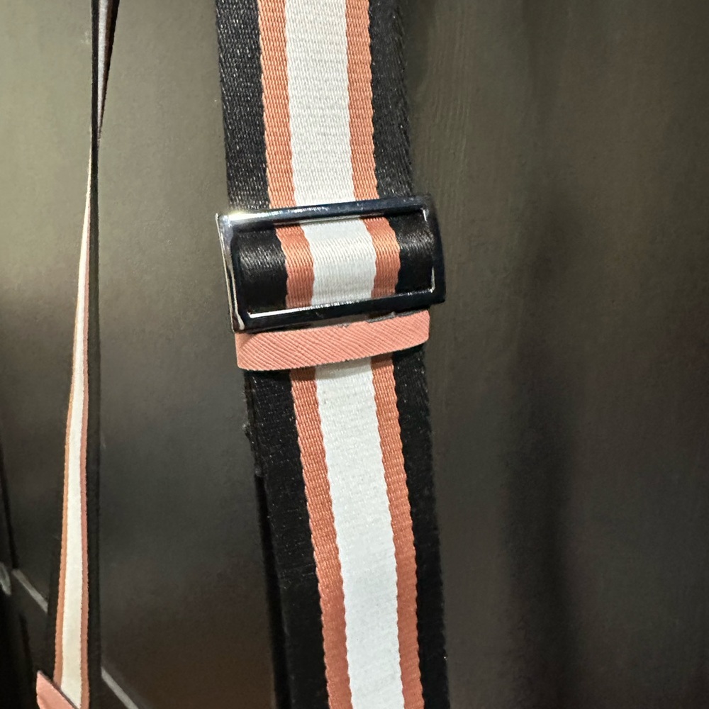 Botkier Cobbler colorblock Crossbody Bag in Bold Red white and Light Pink - Picture 7 of 16